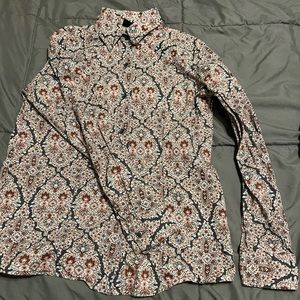 Girls button down show shirt